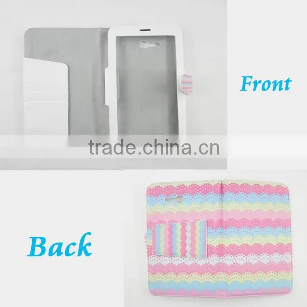 for Samsung Galaxy Tab 3 Lite T110 tablet case stand function customized design 2014 hot selling