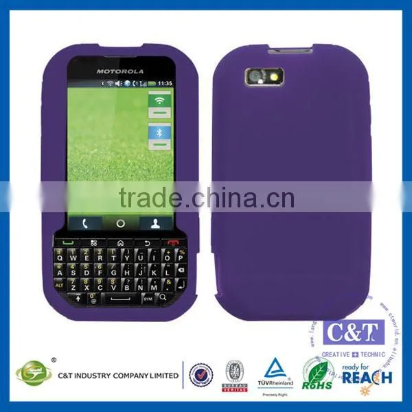 C&T New Fashion Style Soft TPU Gel Rubber Cover for Motorola i1x