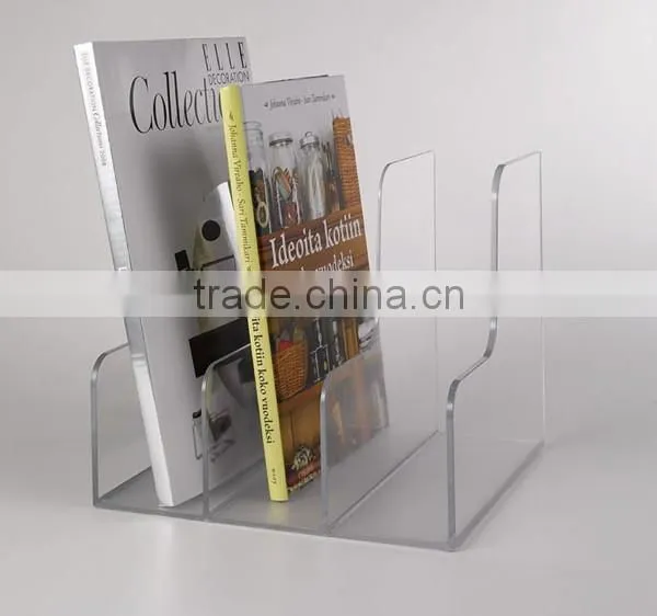 Exquisite acrylic magazine rack