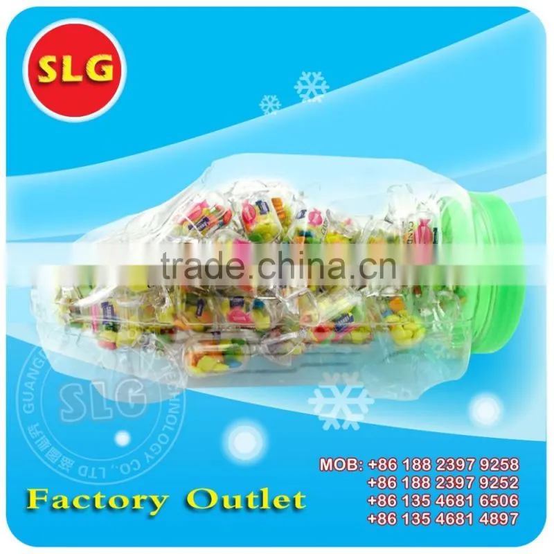 Fruity colorful Hard Candy in car jar