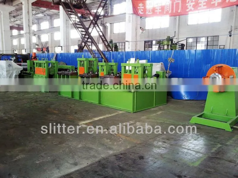 12mmx200mm hot rolled steel flat bar leveler and cut to length machine