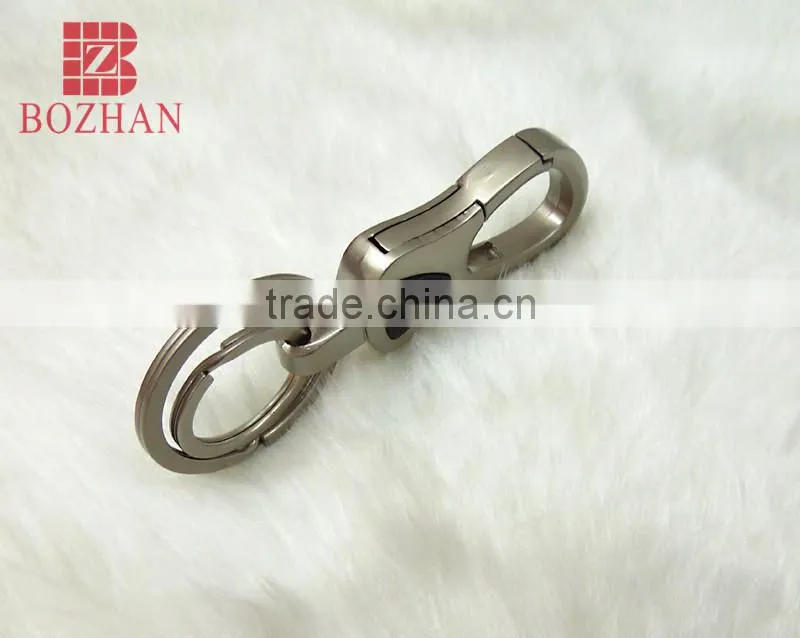 Charms Matte zinc alloy keyring