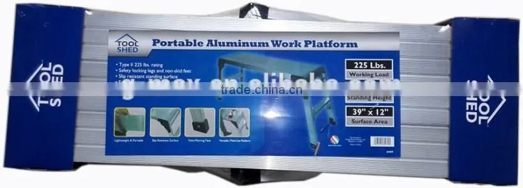 G-max Multipurpose Aluminum Work Flatform With Anti-skid Feet GT19902
