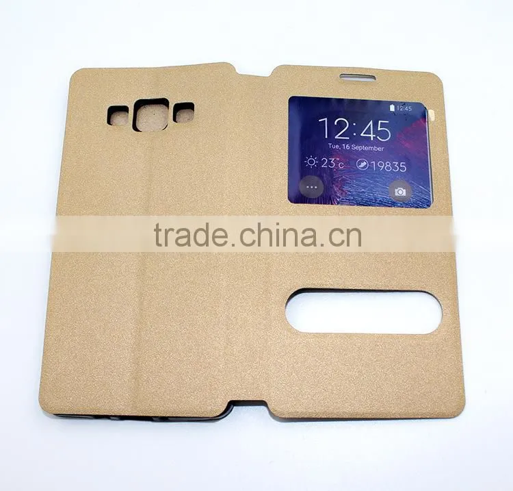 Hot-selling leather flip case for samsung galaxy J5