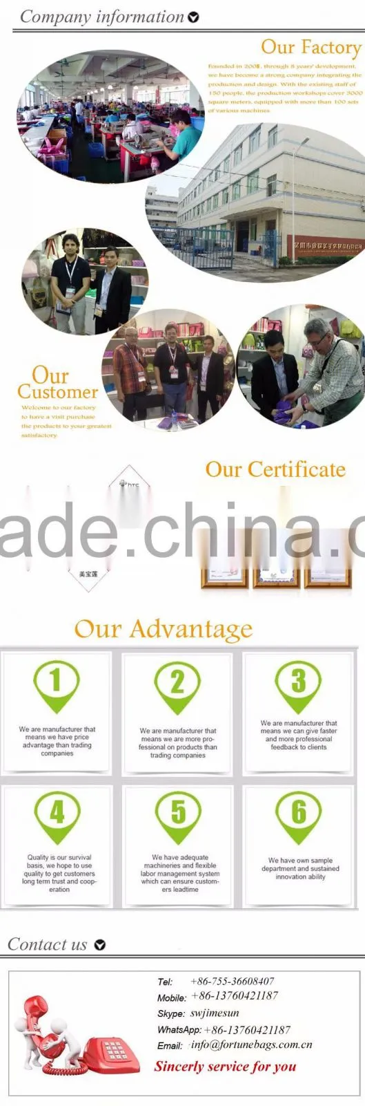 Waterproof drawstring coin bag made in China
