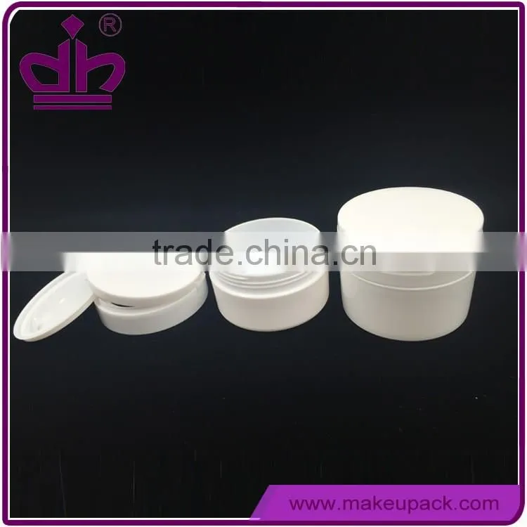 Wholesale cheap plastic flip top cap jar