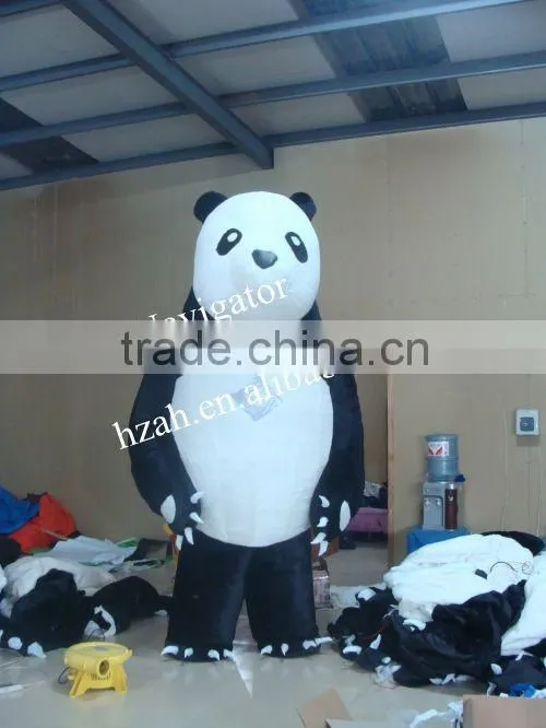 Inflatable Panda Cartoon Movable Model
