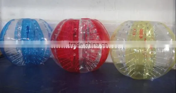 Body bumping balls, inflatable bump ball
