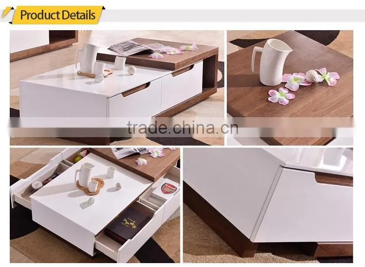 modern Wood Industrial Dining Table wooden Drafting coffee Table