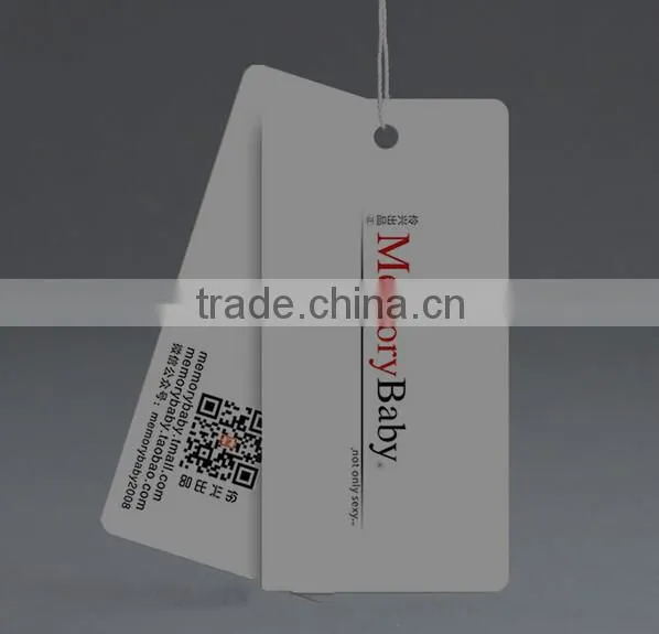custom design welcomed fashion cloth tag wholesale
