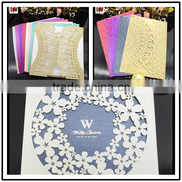 Hot Sale Wedding Invitation Card Luxury
