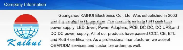 Lighting stage 25W PCB switching power supply from China manufacture at low price