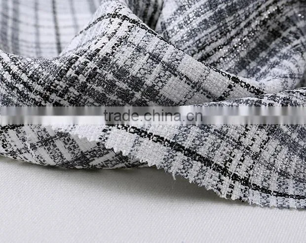 New Fashion Customized knitted polyester elastic fabric price per kg for home textile