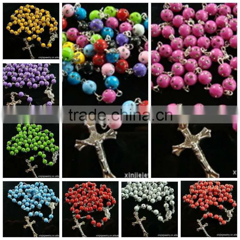 2014 High quality factory discount olive wood rosary beads