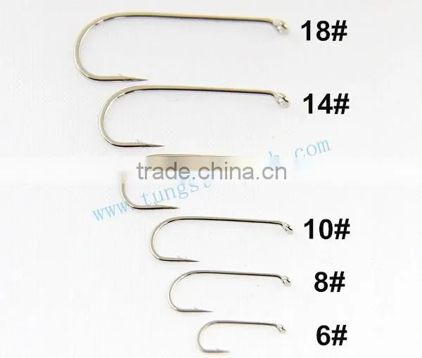 Fly fishing hooks high carbon steel hooks multi sizes hooks for fishing