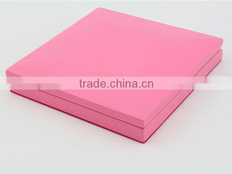 2016 new desgined pink luxury wooden Jewelry box / necklace box / pendant box