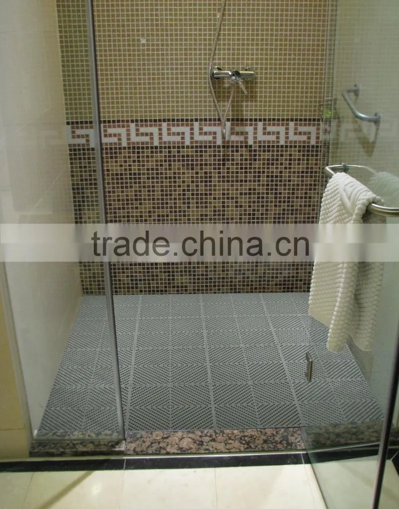 QINGDAO 7KING wholesale interlocking toilet/bath PVC Floor Mat made in china