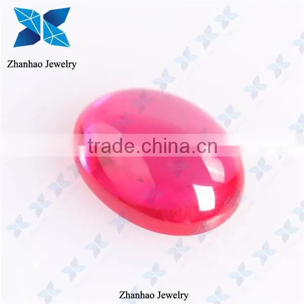 Factory price raw pink ruby rough cabochon stone