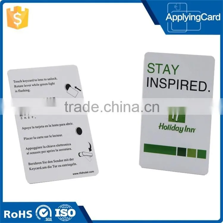 China top ten selling product 13.56mhz contactless smart door lock card