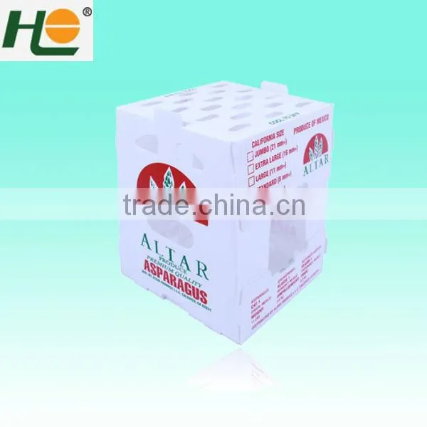 Polypropylene Collepsible Plastic Vegatable ginger box