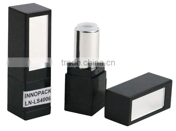 private label makeup packaging wholesale empty black lipstick tube