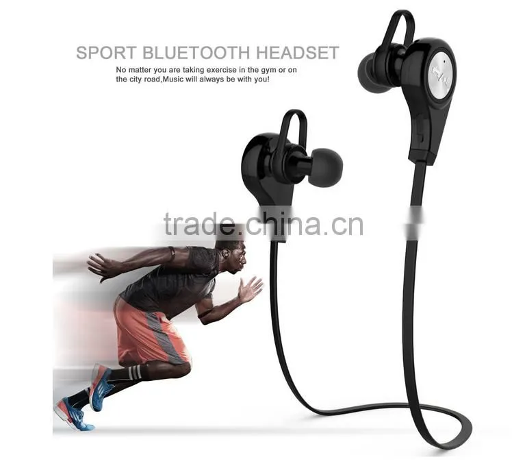 Newest Q9 Wireless Bluetooth 4.1 Headset Earphone Stereo Music Bluetooth Sport Headphone With Original packaging High Quality