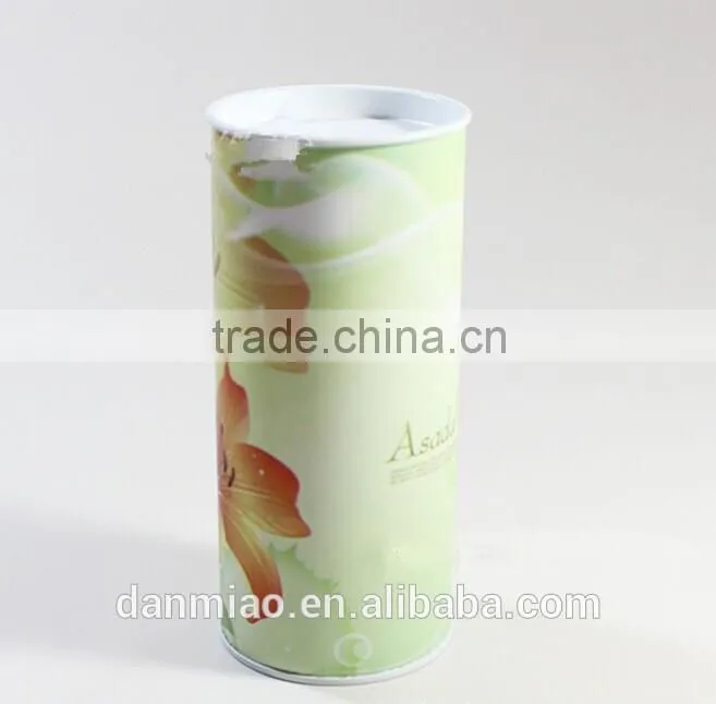 Good quality green paper tube for tea wholesale