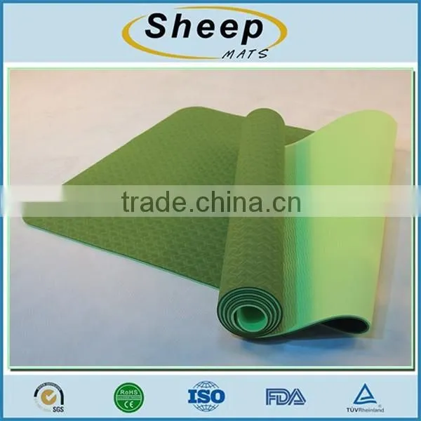 Factory customized weight reducing exercise printed logo yoga mat