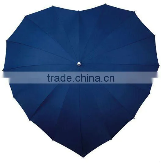 Frilled Heart Shaped Umbrella
