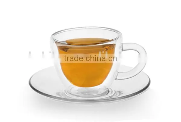 double wall coffee glass