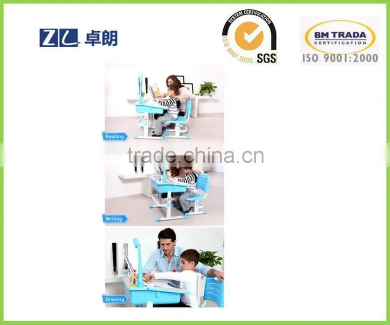 Adjustable student furniture/cute kids desk and table /healthykids desk