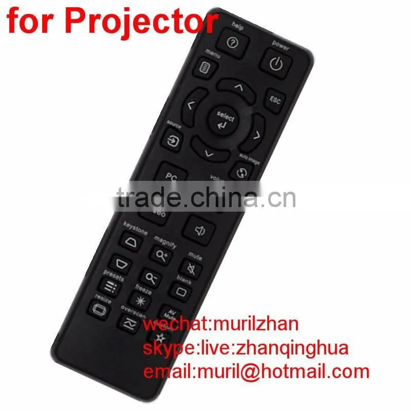 ZF Black 20 keys Projector Remote Control for BenQ large screen projector