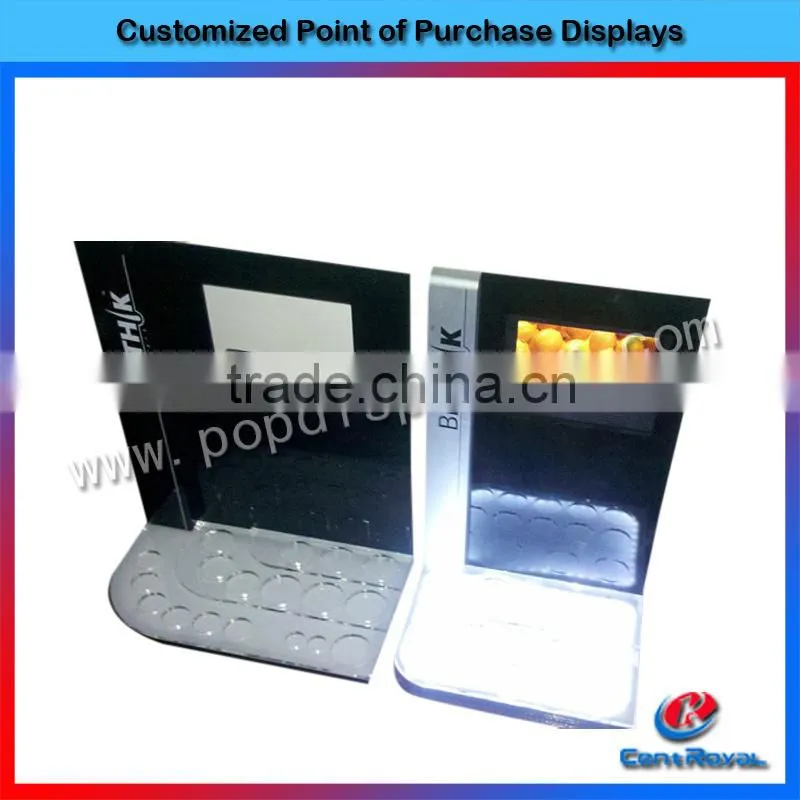High-quality transparent acrylic cosmetic display stand
