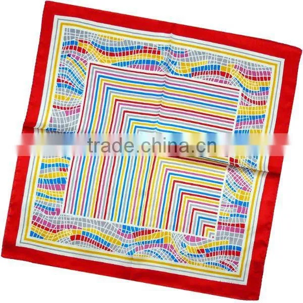 2013 fashion western style silk twill scarf