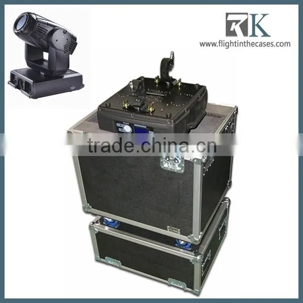 RK Hot sale ALUM 1PC PACKING 1200w Moving Head Light Flight Case