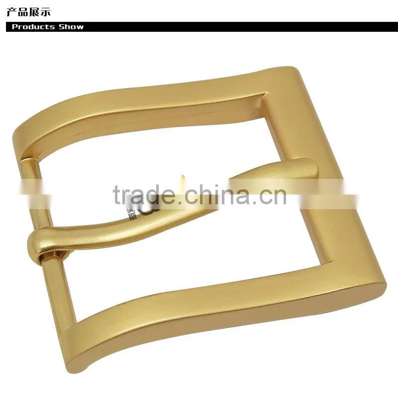 Uniform Accessories Gold Metal Custom Pin Belt Buckle