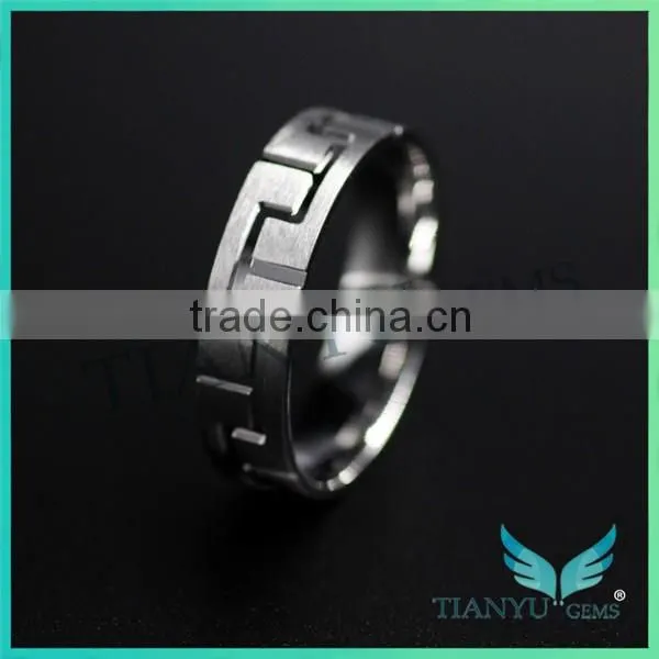 Platinum Rings Men and Women Finger Rings Wedding Ring