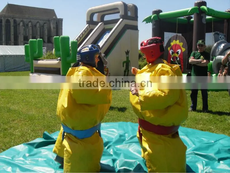 Adult sumo wrestling suits for sale/foam padded sumo suits