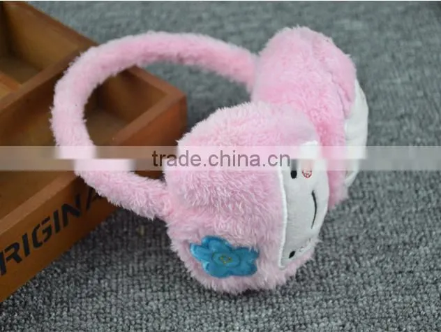 Smile Face Applique Children Earmuffs For Sale