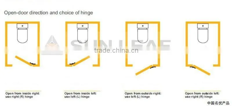 toilet cubicle hardware ---Leeya series