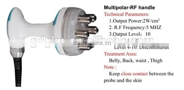 2016 GLM best selling V9 valeshape rf laser cavitation cooling beauty 5 in 1 machine for sale