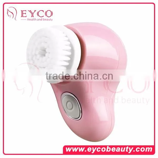 EYCO BEAUTY Rechargeable Sonic Natural Silicone Electric Facial Cleansing Brush