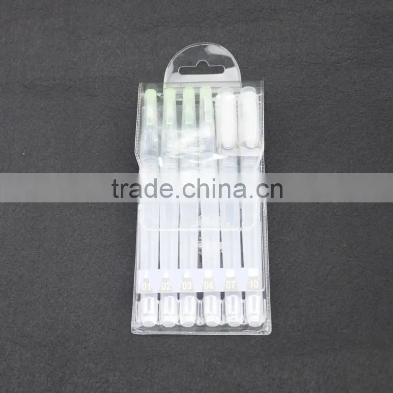 6pcs artist water brush pen artist paint brush set wholesale
