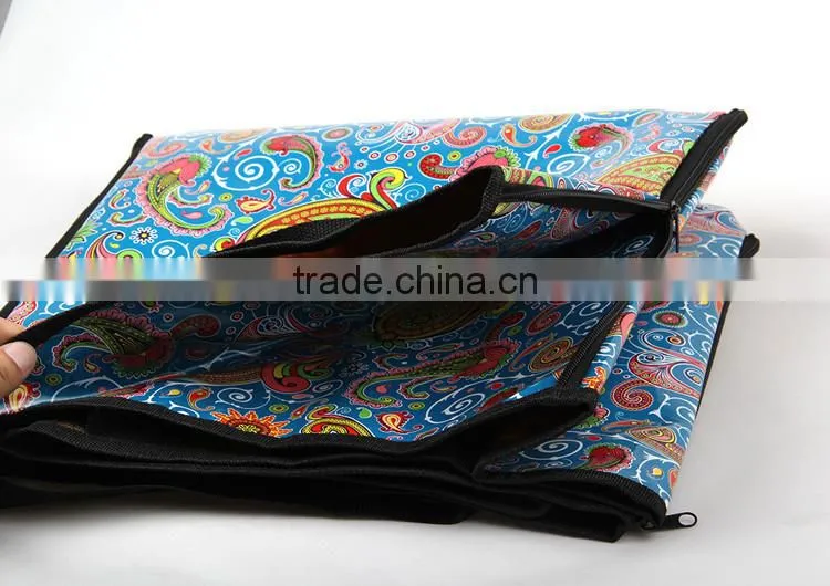 Hot Sell Portable Foldable Picnic Mat and Picnic Bag (Two in one)