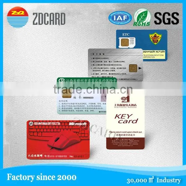 Hot selling custom contact ic memory card