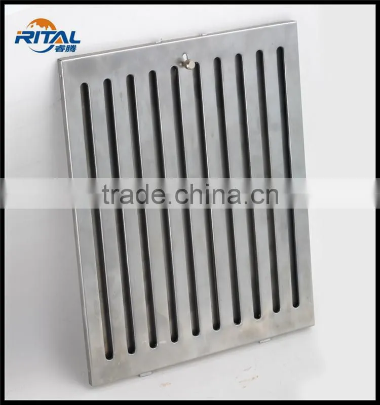 Factory supply high quality stainless steel baffle filters for kitchen range hood