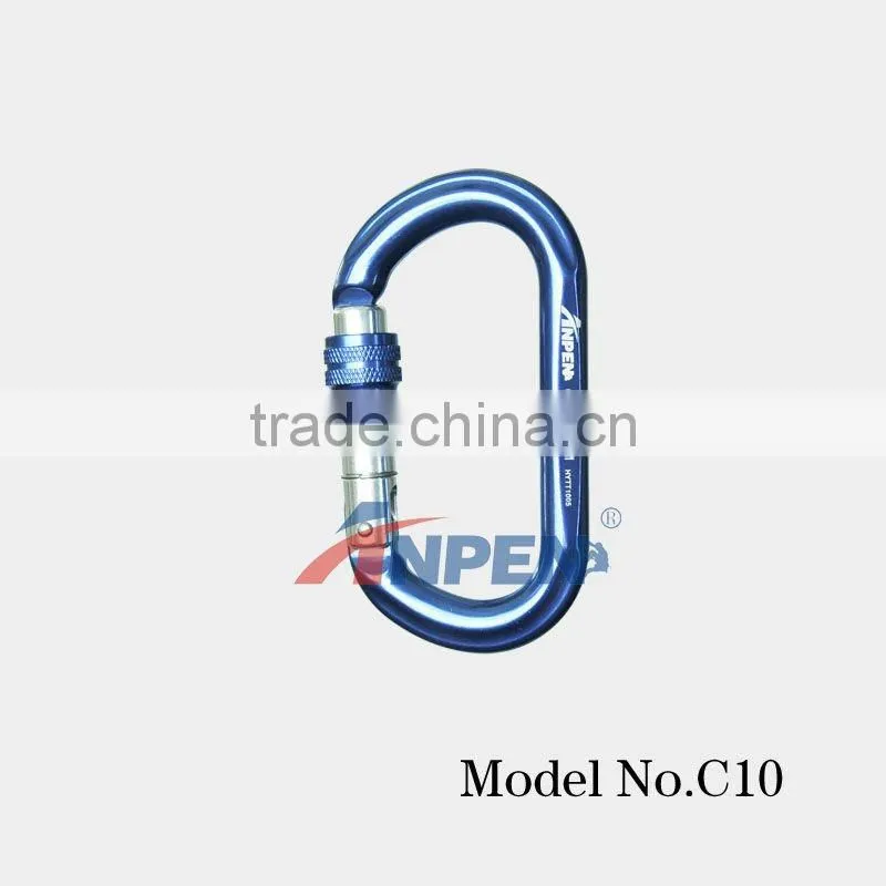 O-shaped Aluminum Alloy Climbing Carabiner, Climbing Hook