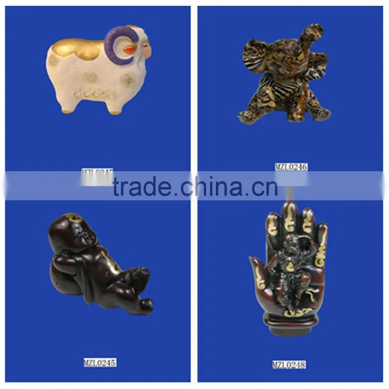 Monkey King on God hand Chinese Statue Amulet