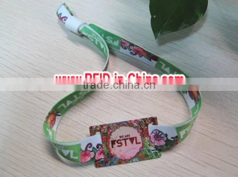 Original 1K Compatible RFID Cheap Event Wristbands with F08 Chip
