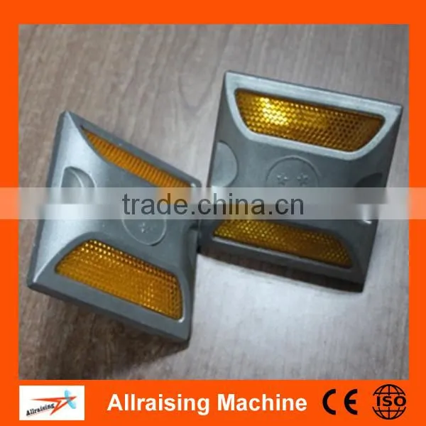 High brightness reflective Aluminum Road Studs with 4 Cat eyes